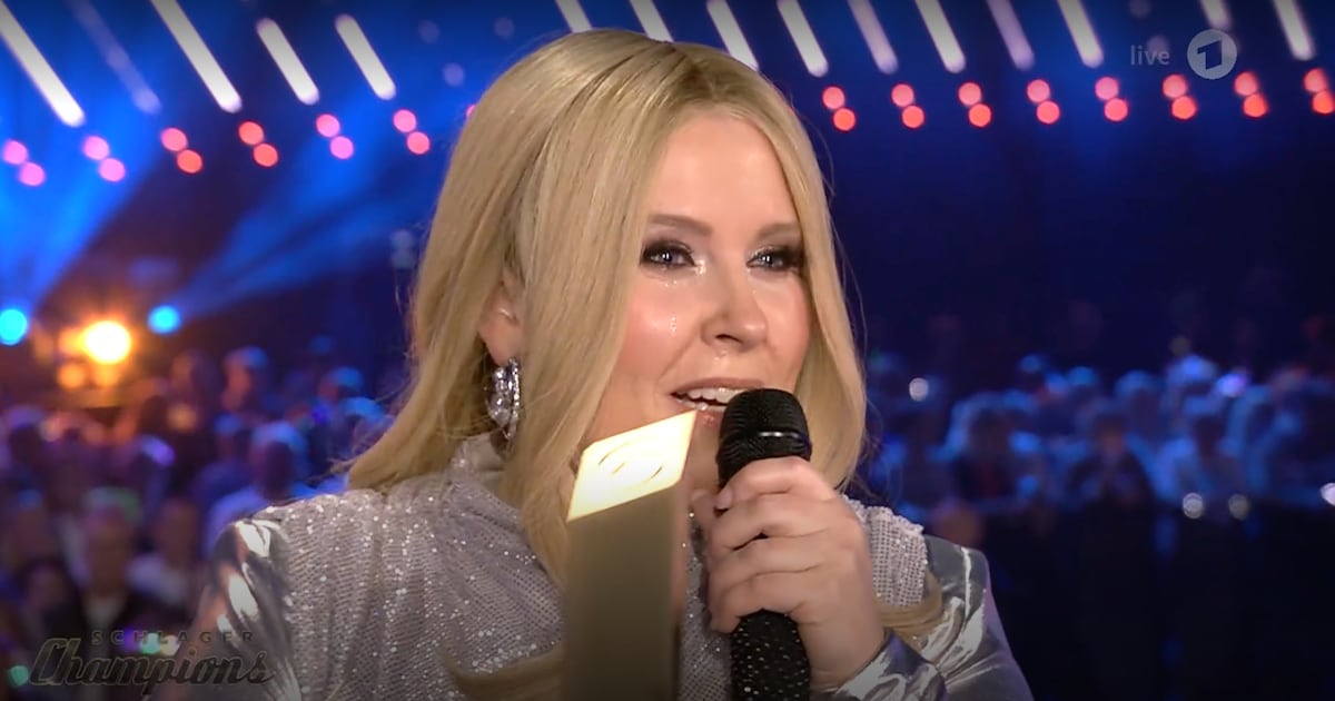„Schlagerchampions“: Tränen-Ausbruch bei Maite Kelly