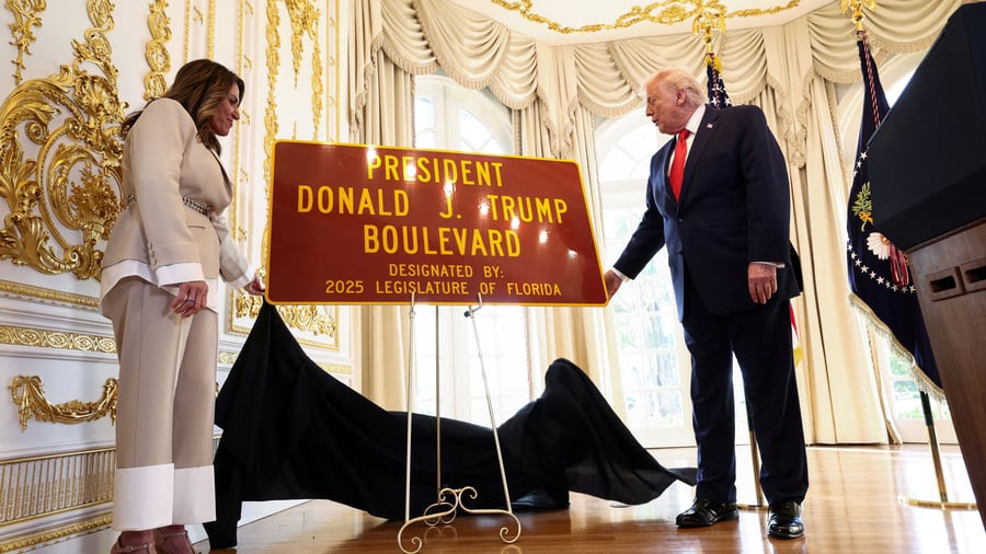 +++ USA +++: Boulevard in Florida nach Trump benannt