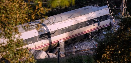 Zugunglück in Spanien: Zum Bremsen blieben nur 20 Sekunden