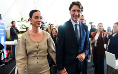 Katy Perry und Justin Trudeau: Überraschender Auftritt in Davos