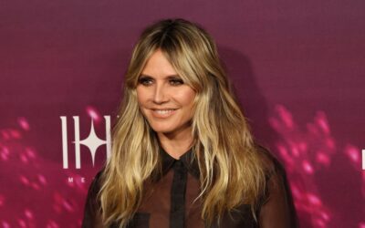 Heidi Klum zieht in transparenter Bluse alle Blicke auf sich