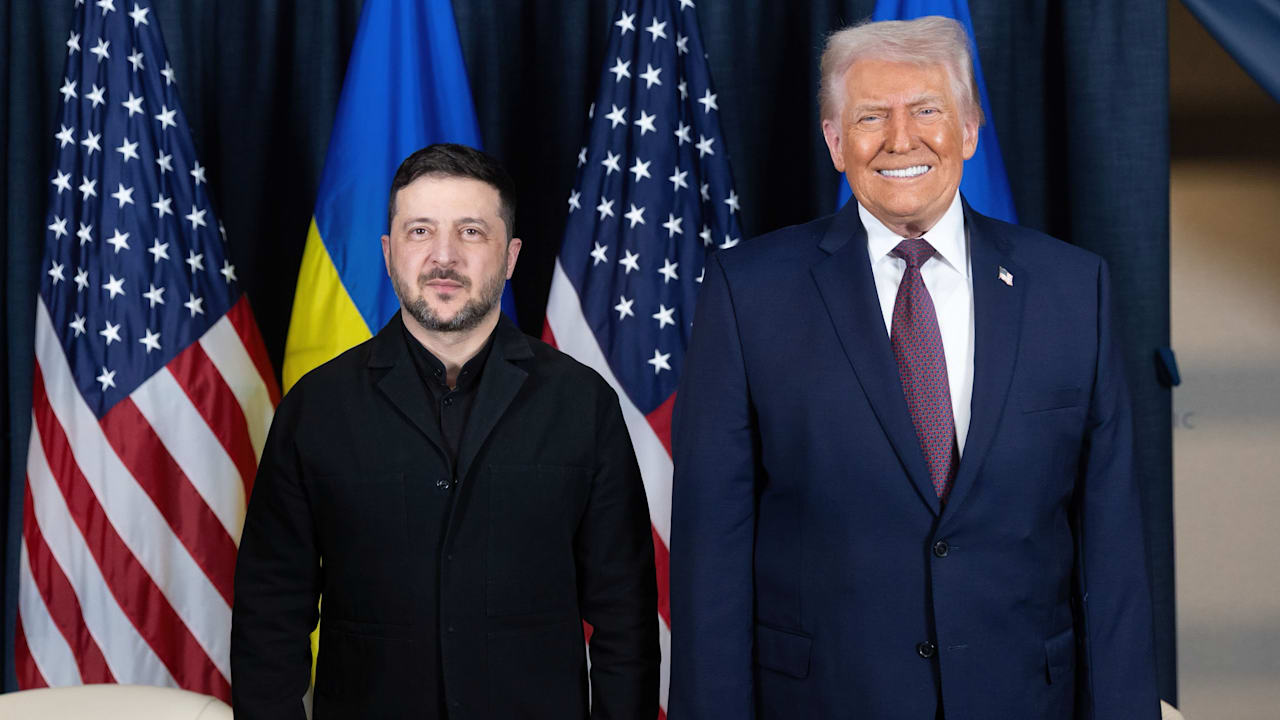 Ukraine-Krieg: Selenskyj einigt sich mit Trump über US-Garantien