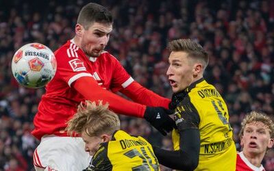 Fußball-Bundesliga: Borussia Dortmund siegt auch bei Union Berlin und festigt Platz zwei