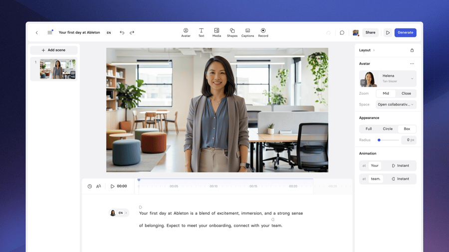 Synthesia: Bewertet mit vier Milliarden Dollar – Avatare schulen Mitarbeiter