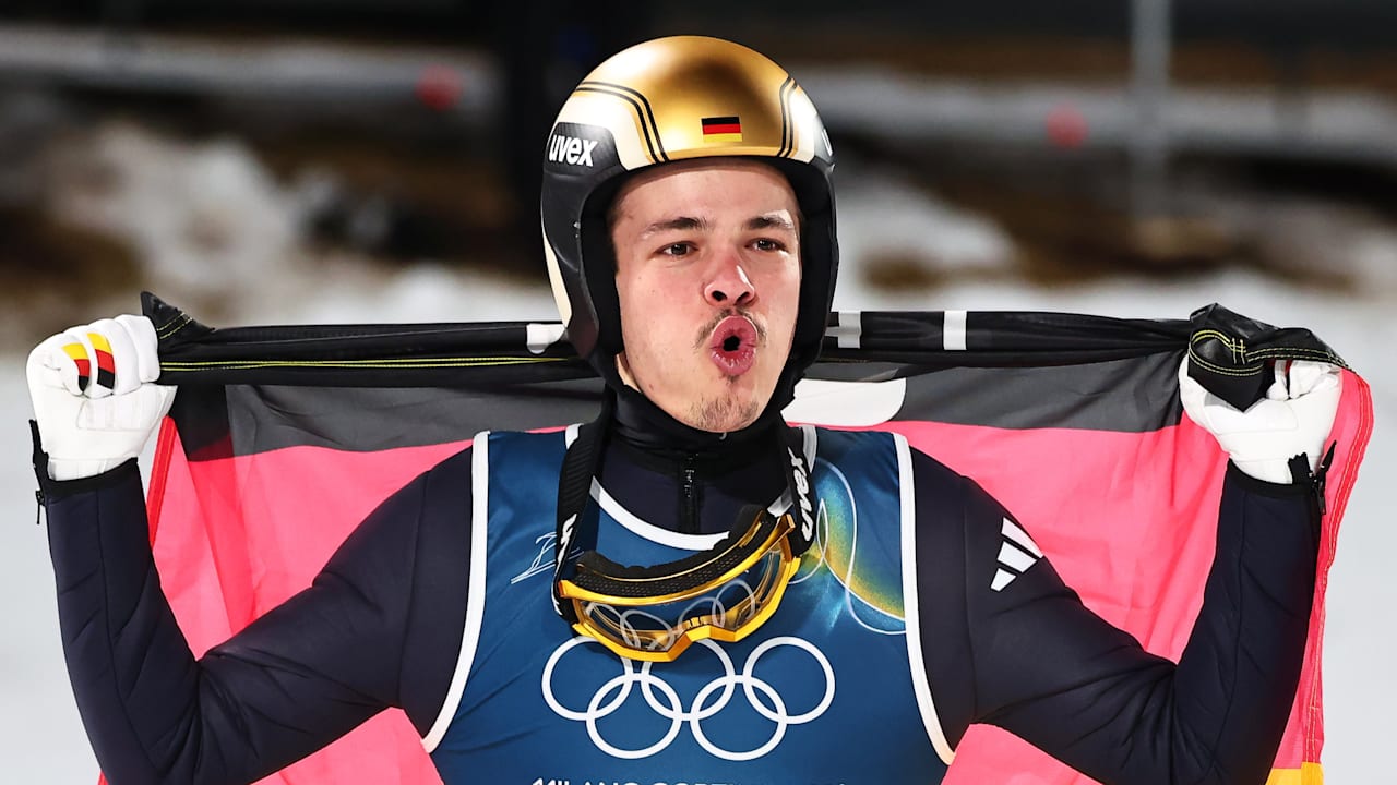 Olympia: Philipp Raimund holt sensationell Gold im Skispringen