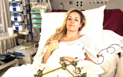 Nach Horror-Sturz: Lindsey Vonn teilt erstes Foto aus dem Krankenhaus