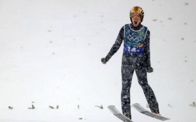 Olympia: Skisprung-Abbruch, als wir auf Platz 1 liegen!