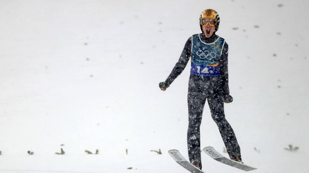 Olympia: Skisprung-Abbruch, als wir auf Platz 1 liegen!