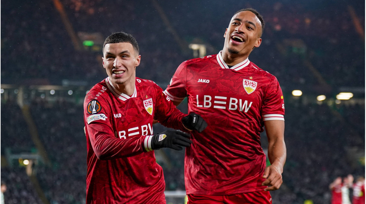 Doppelpack El Khannouss: VfB Stuttgart gewinnt bei Celtic