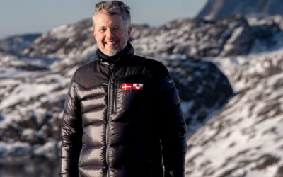 Hoher Besuch: Dänemarks König Frederik strahlt auf Grönland