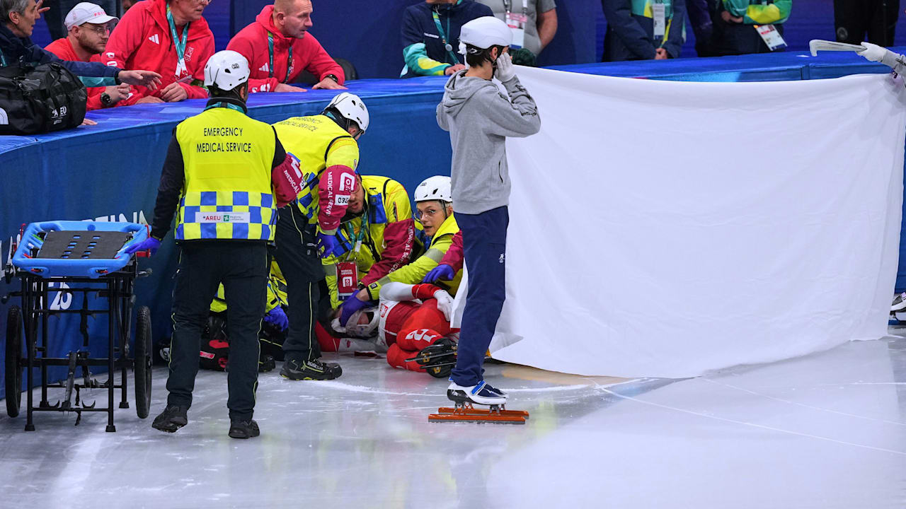 Olympia: Polin nach Horror-Crash im Shorttrack operiert