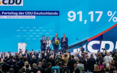 Parteitag: CDU demonstriert Geschlossenheit – und schont die SPD