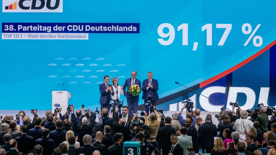 parteitag-cdu-demonstriert-geschlossenheit-und-schont-die-spd.jpg Parteitag: CDU demonstriert Geschlossenheit – und schont die SPD