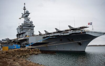 „Ernster Vorfall“ im Ostsee-Raum: Russen-Drohne provoziert Macrons Flugzeugträger