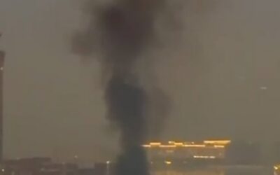 Deutsche Augenzeugen in Dubai: „Wir wollten zum Essen, da schlug das Ding ein“