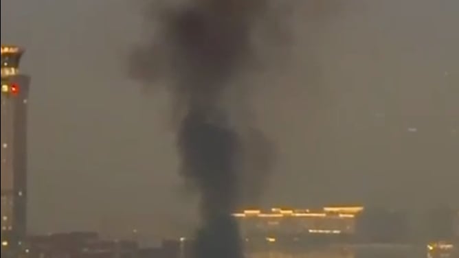 Deutsche Augenzeugen in Dubai: „Wir wollten zum Essen, da schlug das Ding ein“