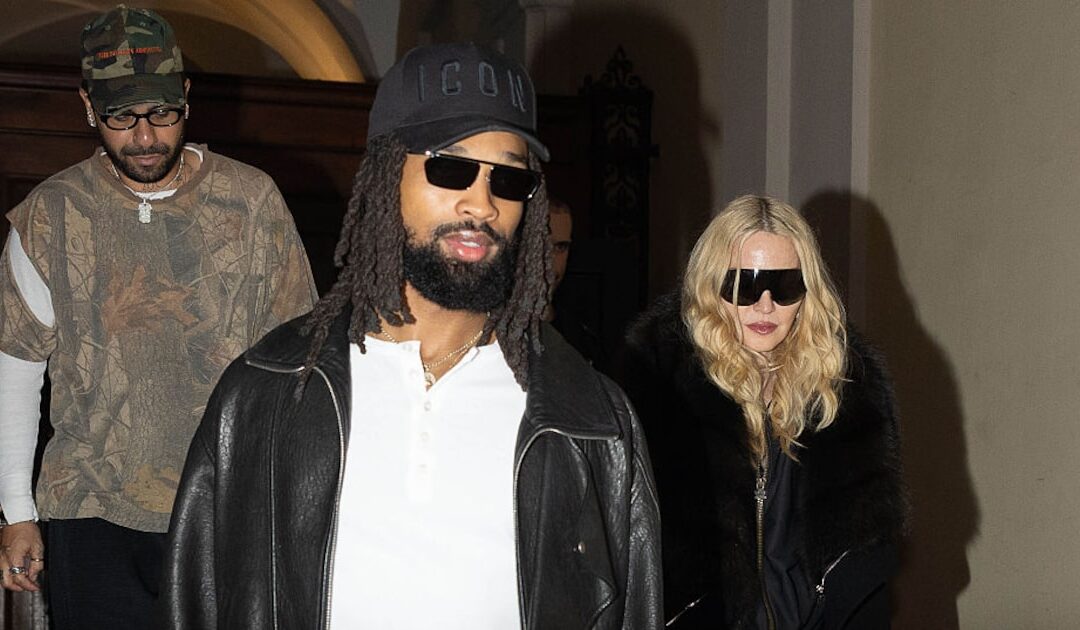 Madonna und Akeem Morris: Lässiger Pärchenauftritt in Mailand