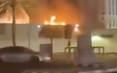 Mutmaßlicher Drohnenangriff aus dem Iran: US-Konsulat in Dubai in Flammen!