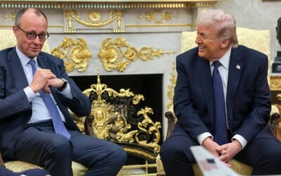 Trump bei Merz-Besuch: „Ölpreis wird auf Niveau sinken, auf dem es nie war“