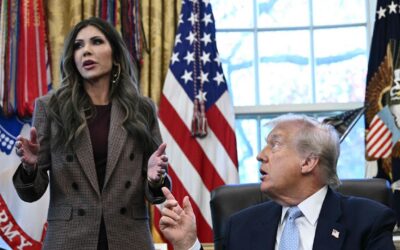 Kristi Noem: Trump sägt Heimatschutz-Ministerin ab