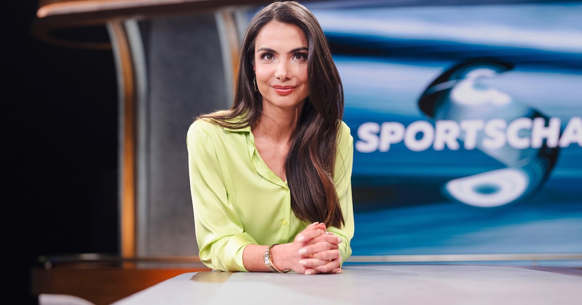 Im TV: „Sportschau“-Moderatorin Lea Wagner zeigt ihren Babybauch