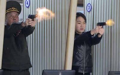 Kim Jong Un: Hier bringt Nordkorea Diktator seine Tochter zum Schießen