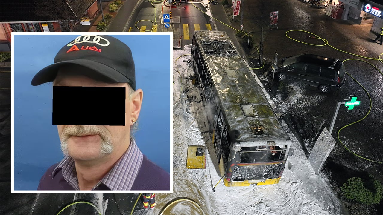 Sechs Tote in der Schweiz: Dieser Mann zündete den Linienbus an