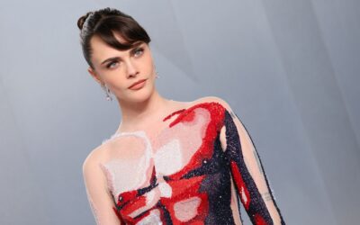 Oscar-Party: Cara Delevingne stiehlt Show mit Illusionskleid