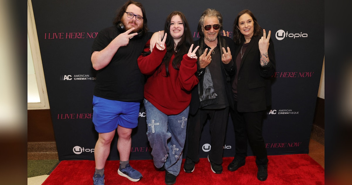 Seltener Familienmoment für Al Pacino auf dem roten Teppich