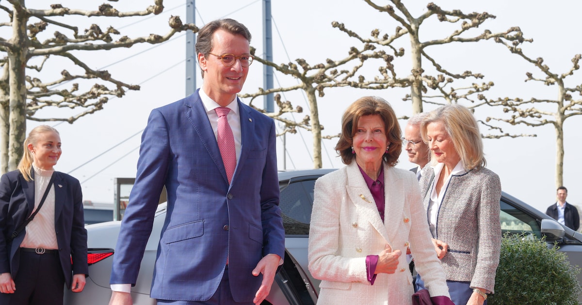 Königin Silvia in Düsseldorf