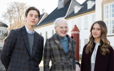 Prinz Vincent und Prinzessin Josephine können auf Oma Margrethe zählen