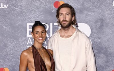 Vick Hope und Calvin Harris zeigen sich verliebt bei Gala