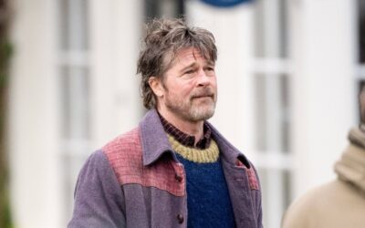 Kaum zu erkennen: Brad Pitt dreht zottelig in Amsterdam