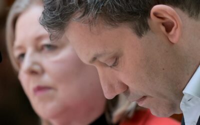 Umfrage-Klatsche auch für Merz und seine Regierung: SPD-Chefs stürzen ab