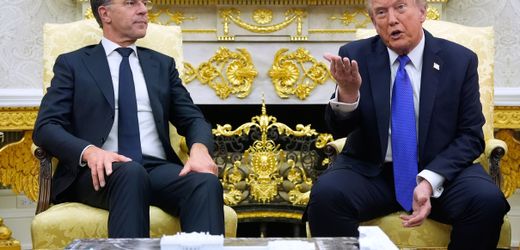 Mark Rutte trifft Donald Trump: Der Nato-Chef beschwichtigt, der US-Präsident grollt weiter