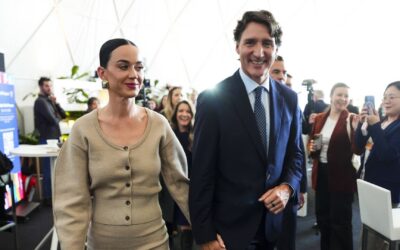 Katy Perry unterstützt Justin Trudeaus Sohn bei seiner Musik