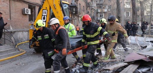 Ukraine-Krieg: Acht Tote nach stundenlangen Angriffen auf Dnipro