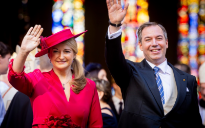 Stéphanie gibt farblich Vollgas