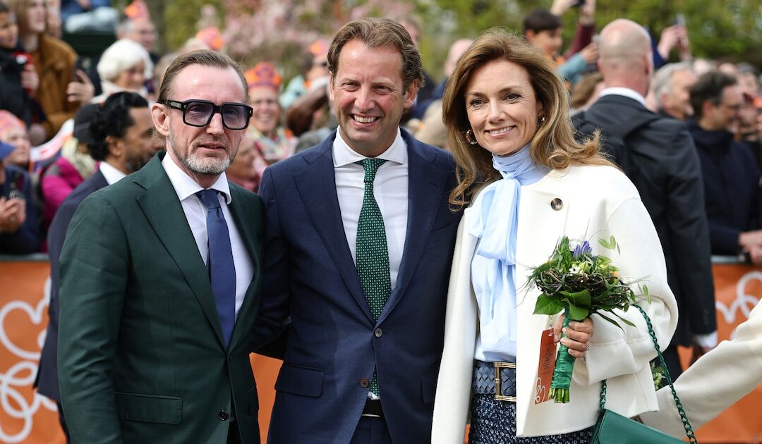 Prinz Bernhard ohne Ex Annette beim Königstag