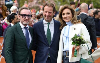 Prinz Bernhard ohne Ex Annette beim Königstag