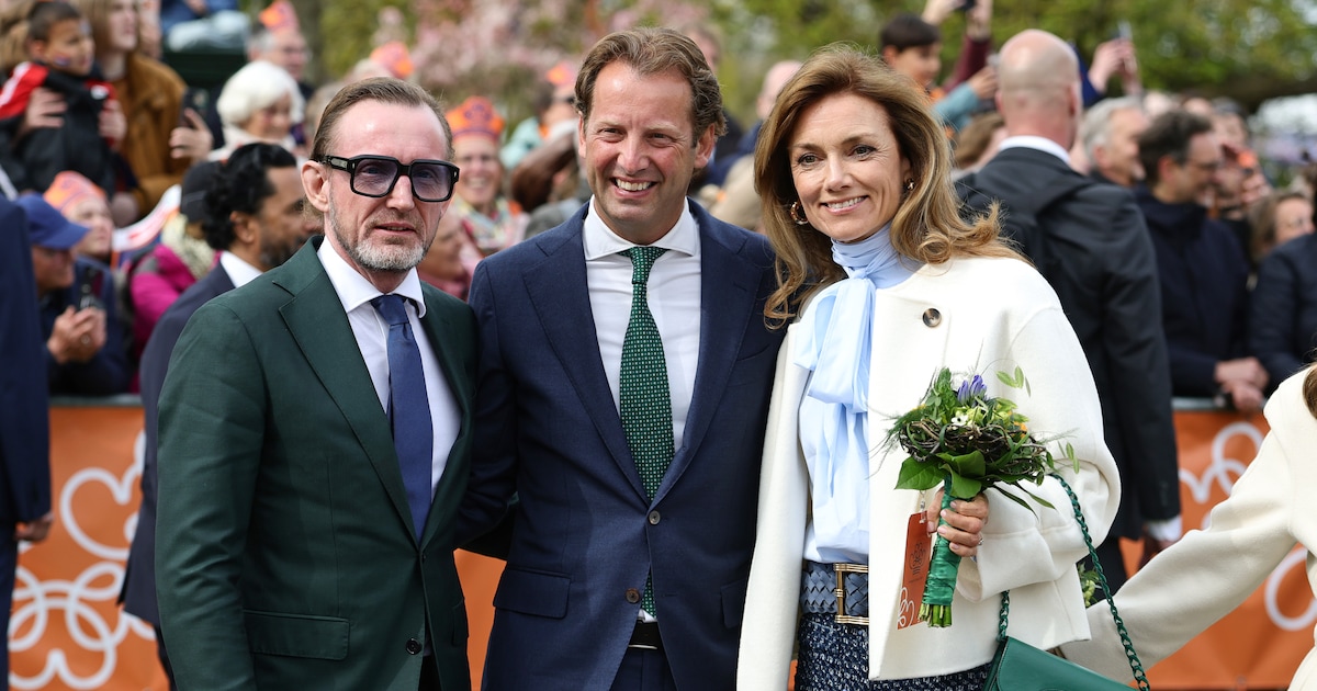 Prinz Bernhard ohne Ex Annette beim Königstag