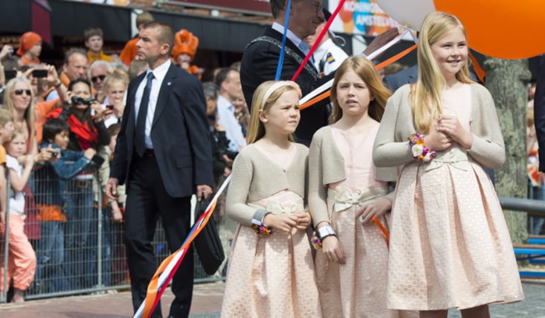 So sahen Amalia & ihre Schwestern beim 1. Königstag vor 12 Jahren aus