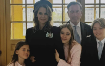 Madeleine teilt private Fotos mit ihren Kids von Carl Gustafs Geburtstag