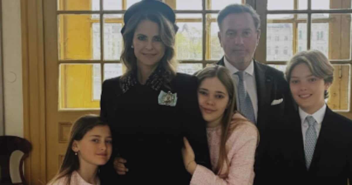 Madeleine teilt private Fotos mit ihren Kids von Carl Gustafs Geburtstag