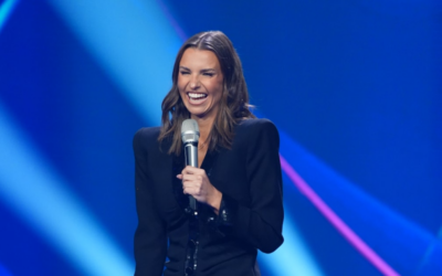Im schwarzen Kleid: Laura Wontorra stiehlt bei DSDS allen die Show