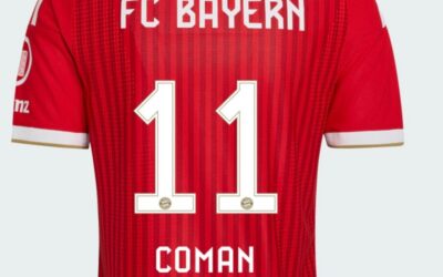FC Bayern: Adidas verkauft noch neue Heimtrikots von Kingsley Coman!