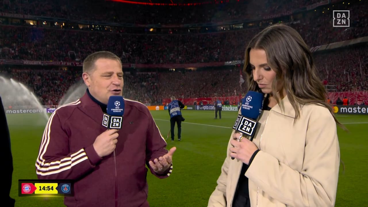 FC Bayern: Max Eberl lässt Laura Wontorra abblitzen