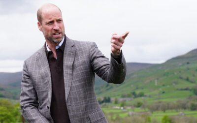 Royale Kuchenpause: Prinz William besucht Farmer und Höfe