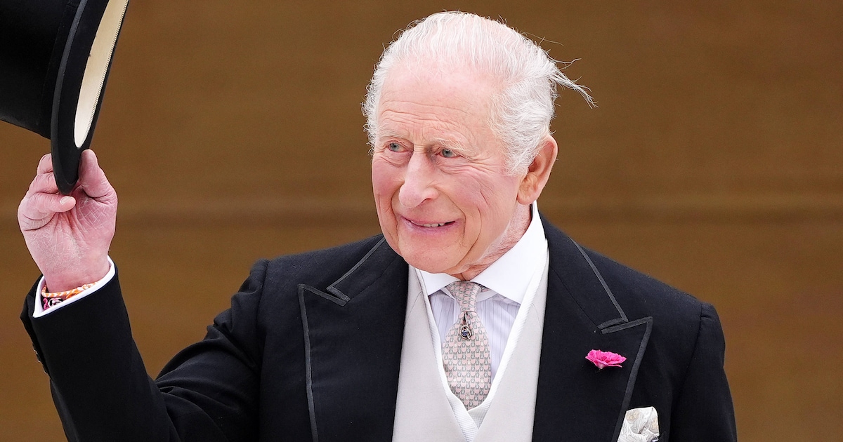 Auf Gartenparty: König Charles macht Witz über das Älterwerden
