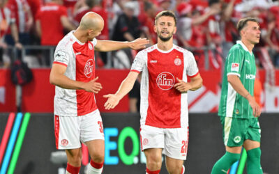 2. Bundesliga: Rot-Weiß Essen schlägt Greuther Fürth im Relegations-Hinspiel